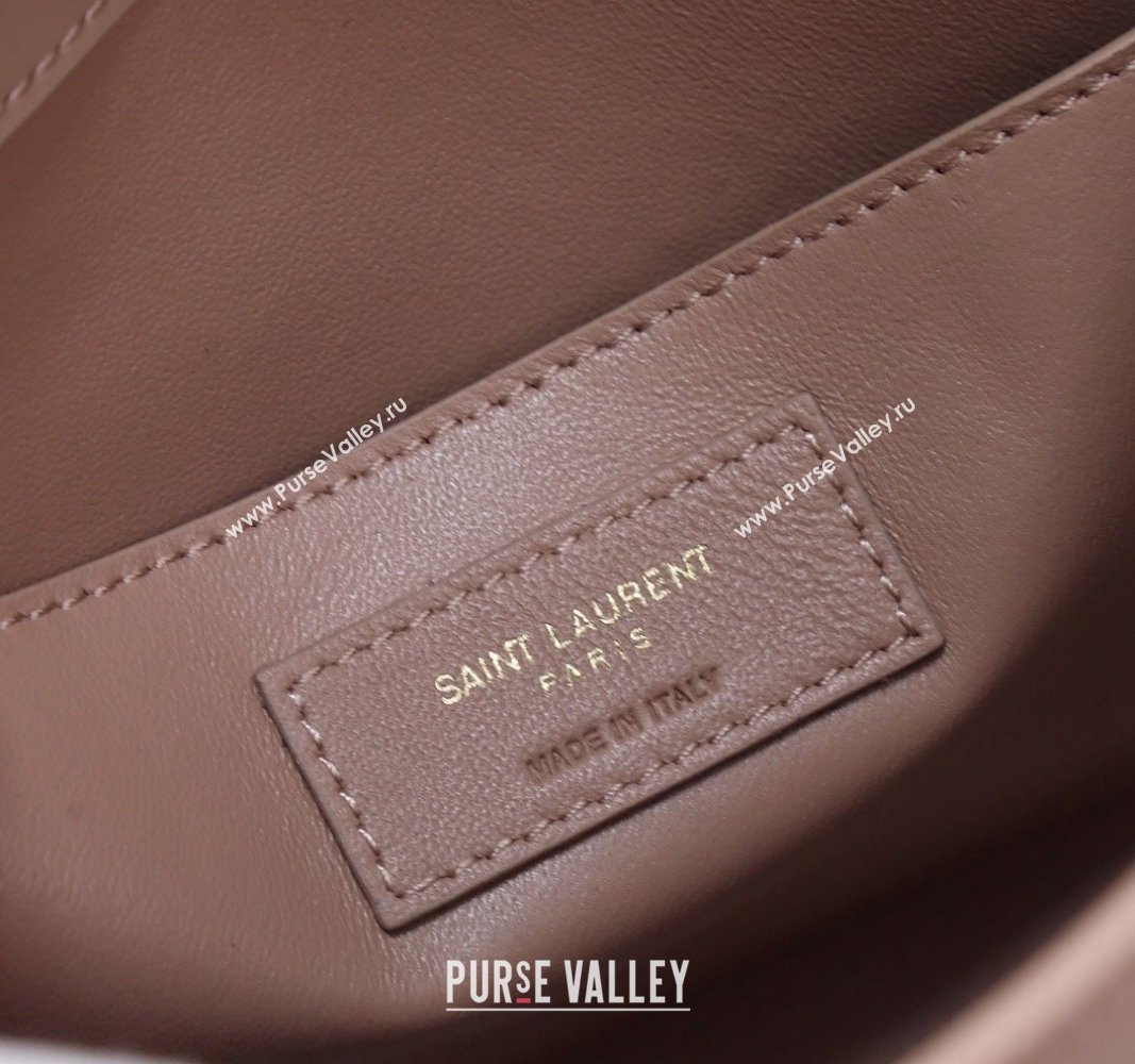 Saint Laurent Manhattan Shoulder Bag in Smooth Leather 675626 Nude Pink 2024 (YY-240803063)