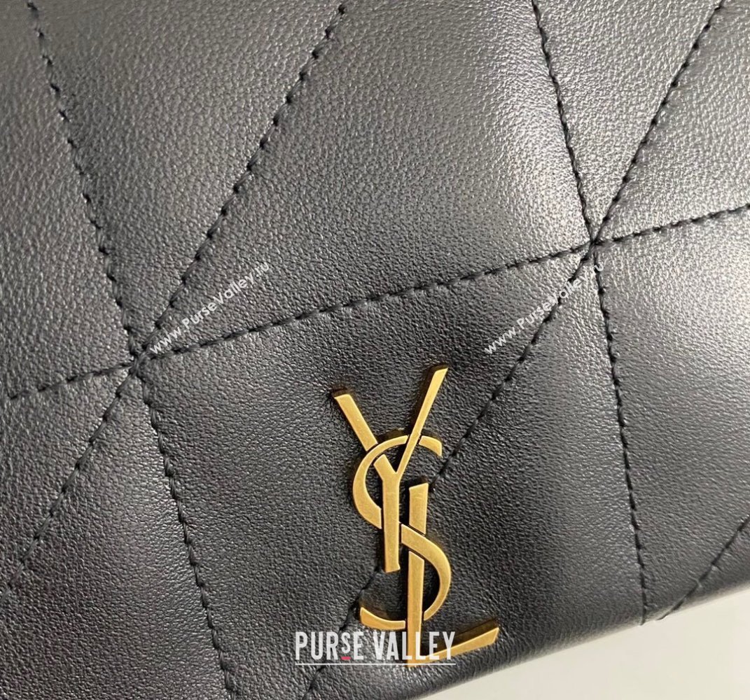 Saint Laurent Jamie 4.3 Mini Bag in Soft Lambskin Black 2025 766754 (nana-250409084)
