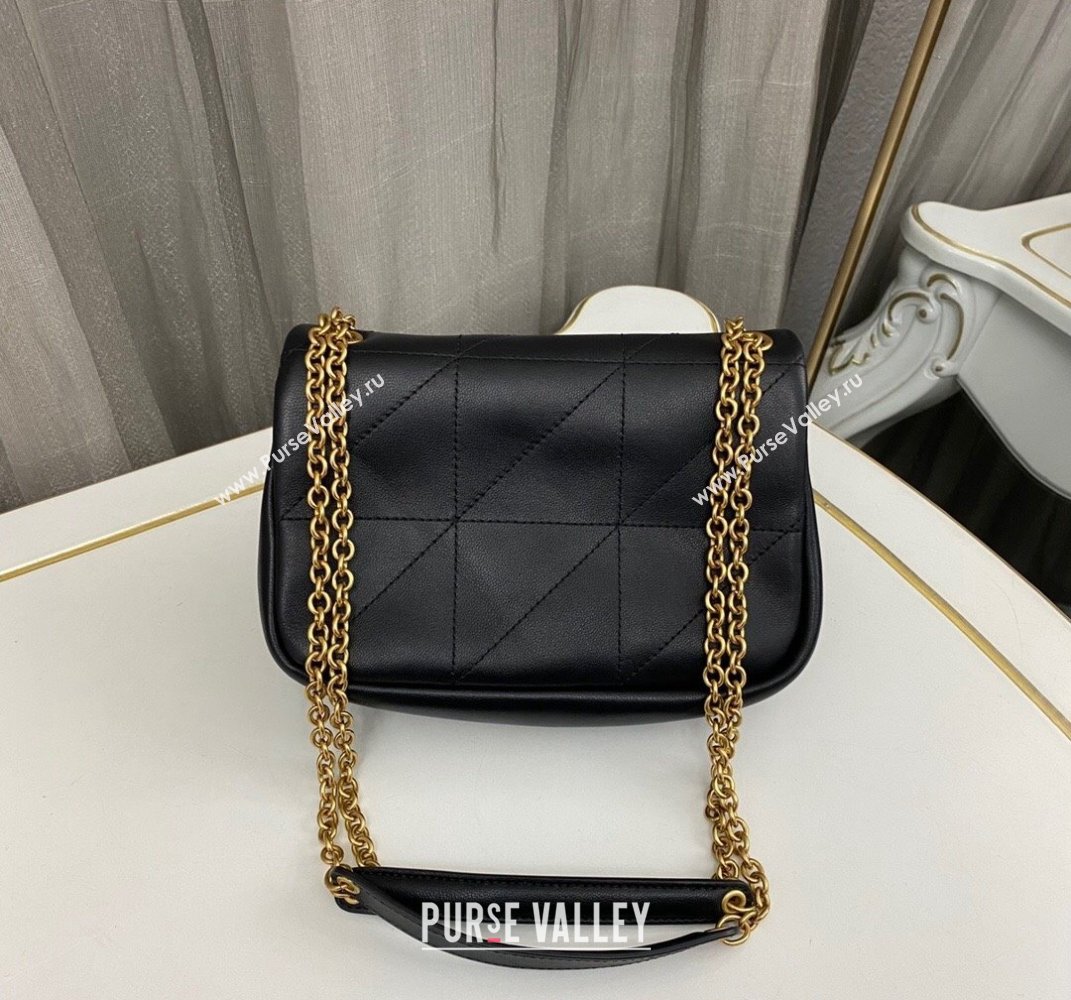 Saint Laurent Jamie 4.3 Mini Bag in Soft Lambskin Black 2025 766754 (nana-250409084)