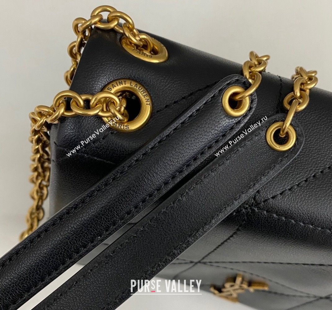 Saint Laurent Jamie 4.3 Mini Bag in Soft Lambskin Black 2025 766754 (nana-250409084)