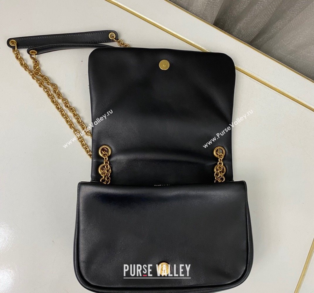 Saint Laurent Jamie 4.3 Mini Bag in Soft Lambskin Black 2025 766754 (nana-250409084)