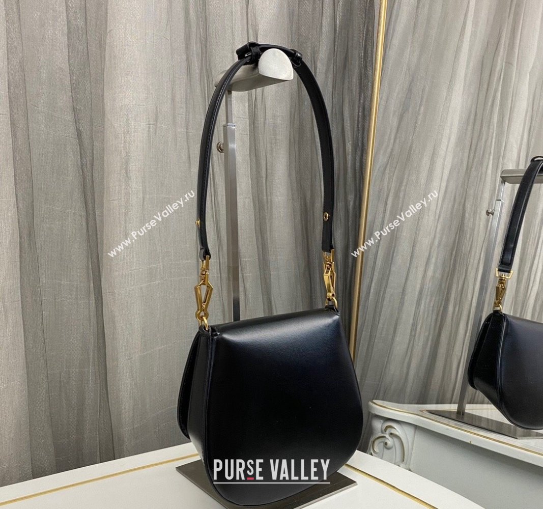 Saint Laurent Voltaire Shoulder Bag in Box Leather Black 2024 800846 (nana-241031024)