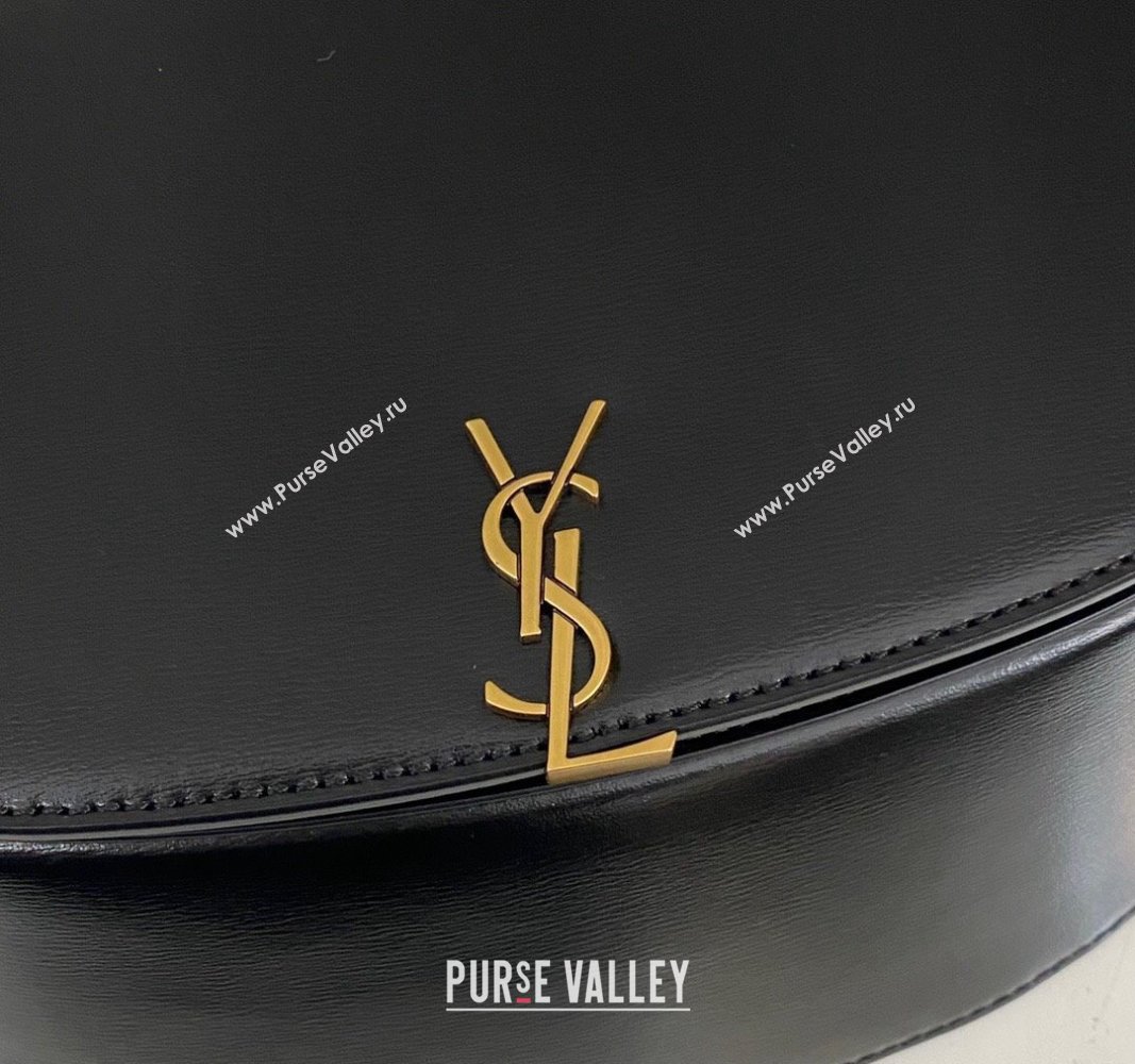 Saint Laurent Voltaire Shoulder Bag in Box Leather Black 2024 800846 (nana-241031024)