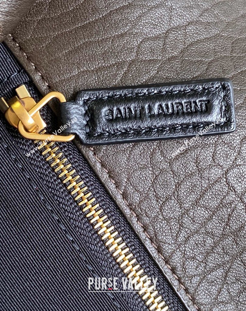Saint Laurent Medium Niki Bag in Elephant-Grained Lambskin 633178 Musk 2025 (YY-250409069)