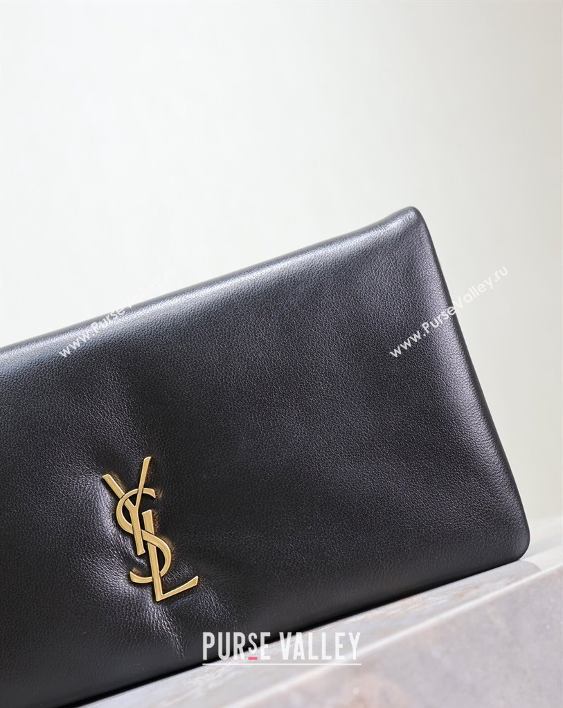Saint Laurent Calypso Mini Bag in Lambskin Leather 801772 Black 2025 (YY-250409076)