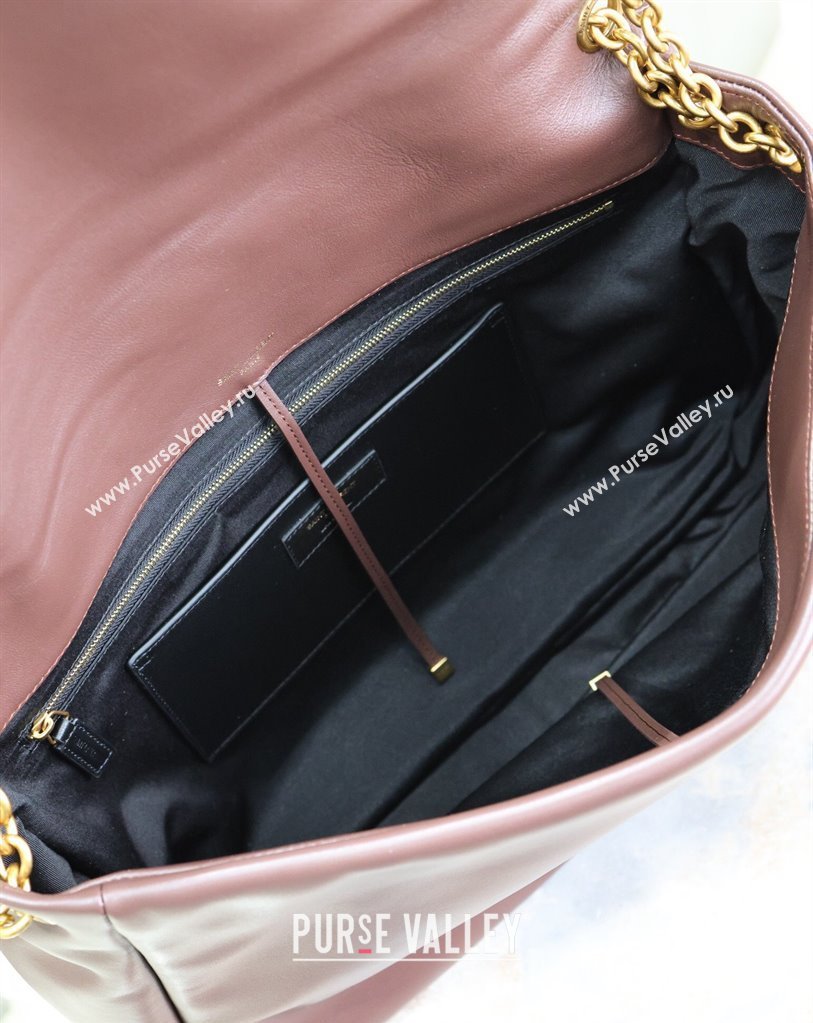 Saint Laurent Jamie 4.3 Large Bag in Soft Lambskin 742431 Brown Coffee 2025 (YY-250409090)