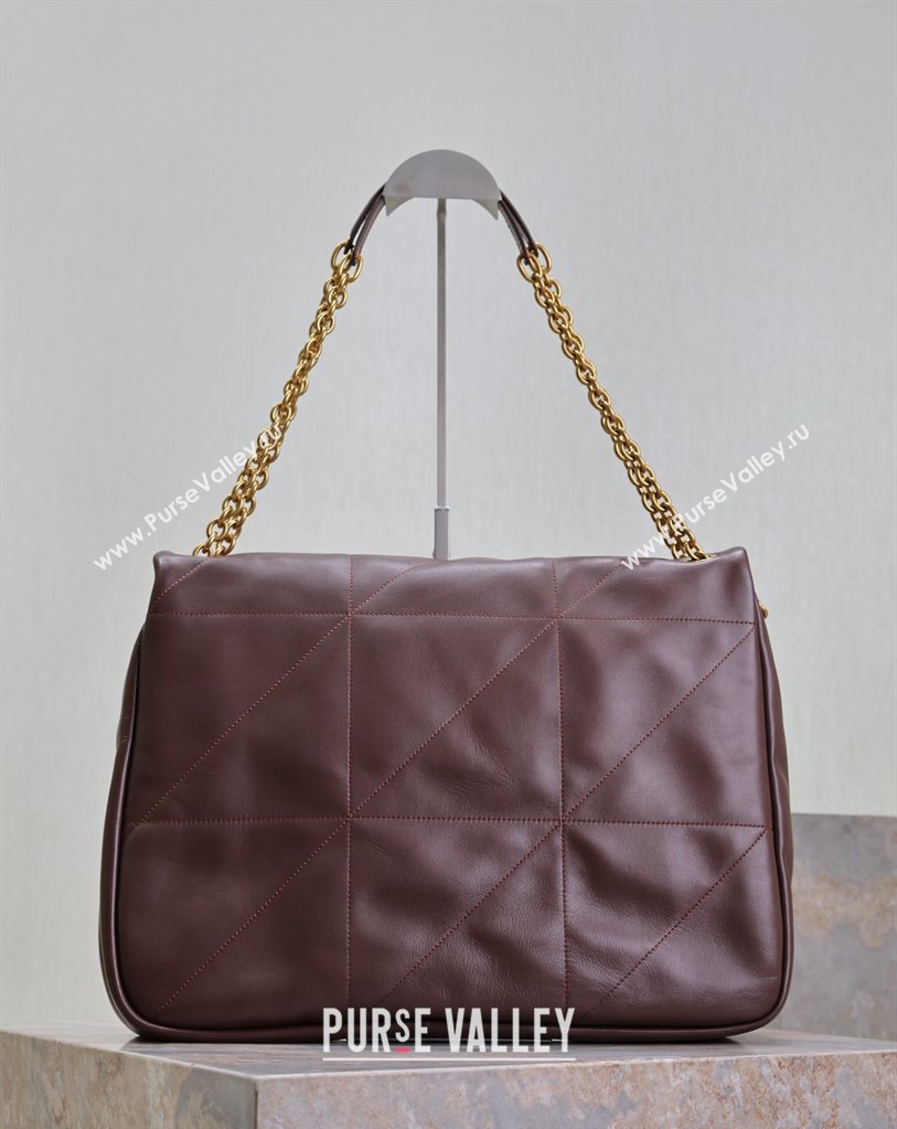 Saint Laurent Jamie 4.3 Large Bag in Soft Lambskin 742431 Brown Coffee 2025 (YY-250409090)