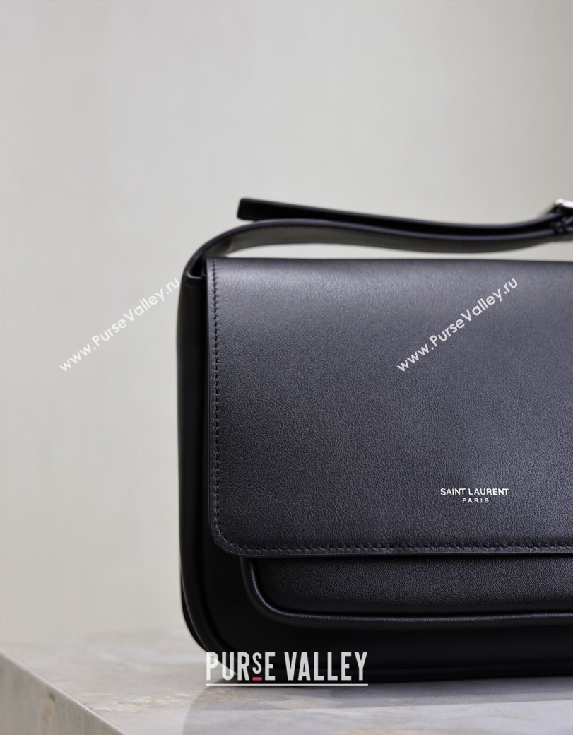 Saint Laurent Niki Satchel Bag in Leather with Print Black 2025 718556 (YY-250625081)