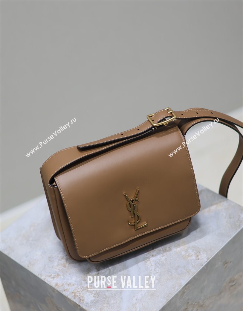 Saint Laurent Niki Satchel Bag in Leather Brown 2025 718556 (YY-250625084)