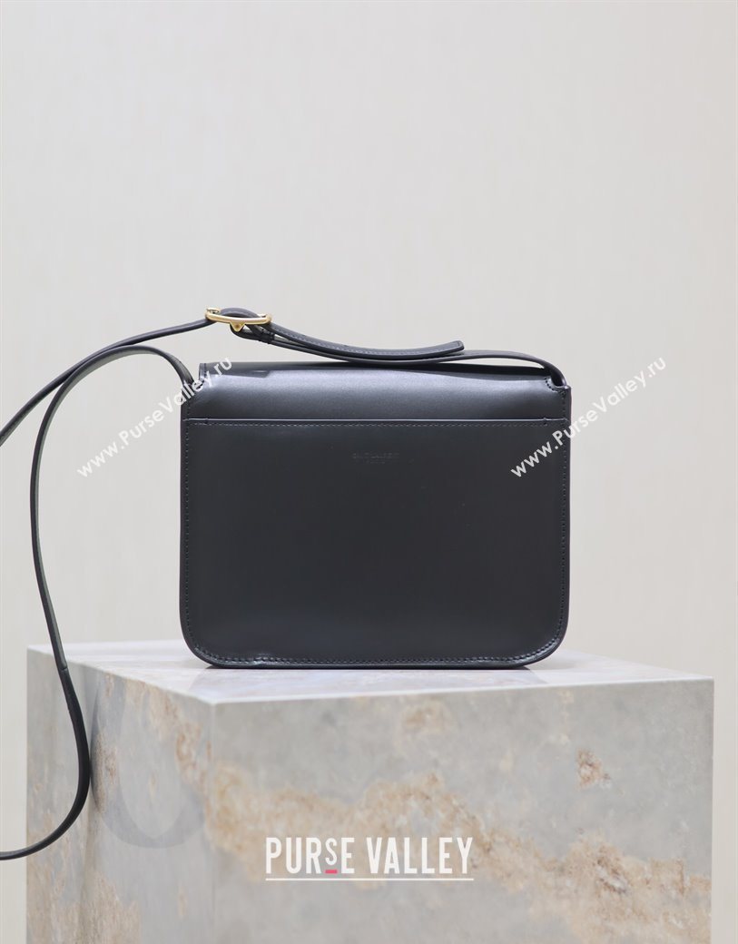 Saint Laurent Niki Satchel Bag in Leather Black/Gold 2025 718556 (YY-250625085)