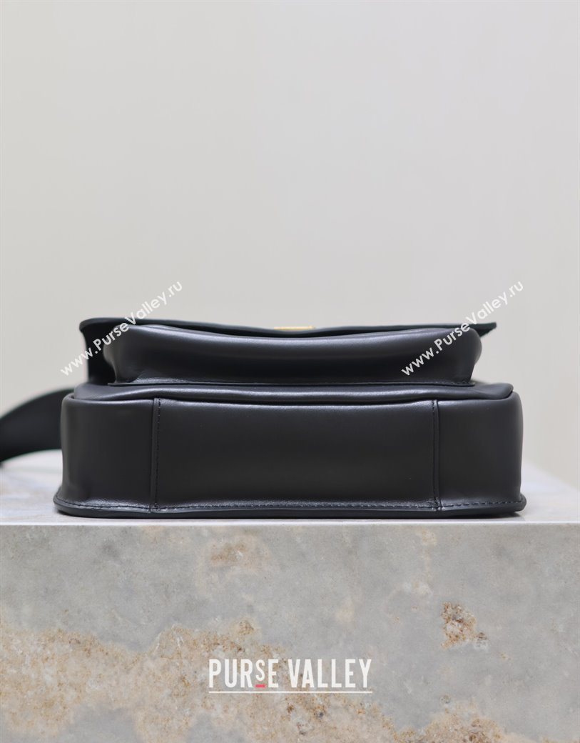 Saint Laurent Niki Satchel Bag in Leather Black/Gold 2025 718556 (YY-250625085)