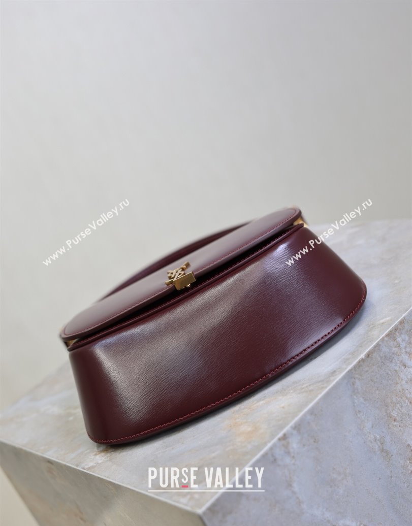 Saint Laurent Voltaire Bag in Calf Leather Burgundy 2025 753824 (YY-250924144)