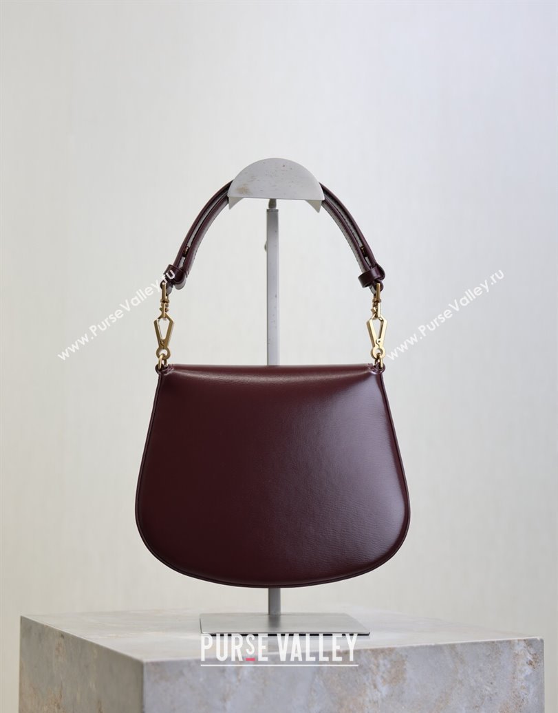 Saint Laurent Voltaire Bag in Calf Leather Burgundy 2025 753824 (YY-250924144)