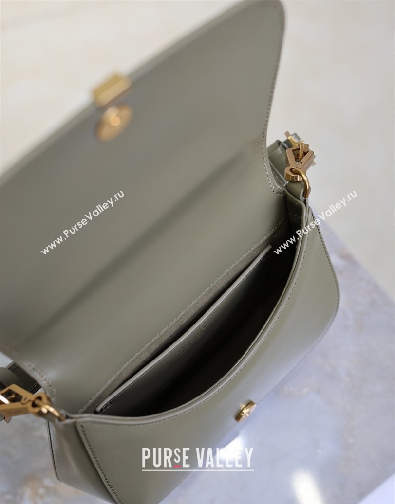 Saint Laurent Voltaire Bag in Calf Leather Green 2025 753824 (YY-250924145)