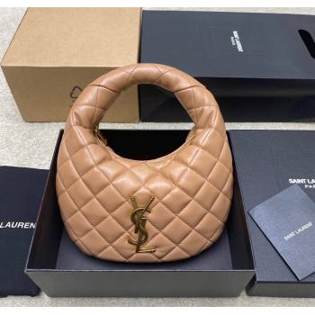 Saint Laurent Icarino Mini Bag in Quilted Nappa Leather Rose Pink 2025 851689 (YY-250924057)