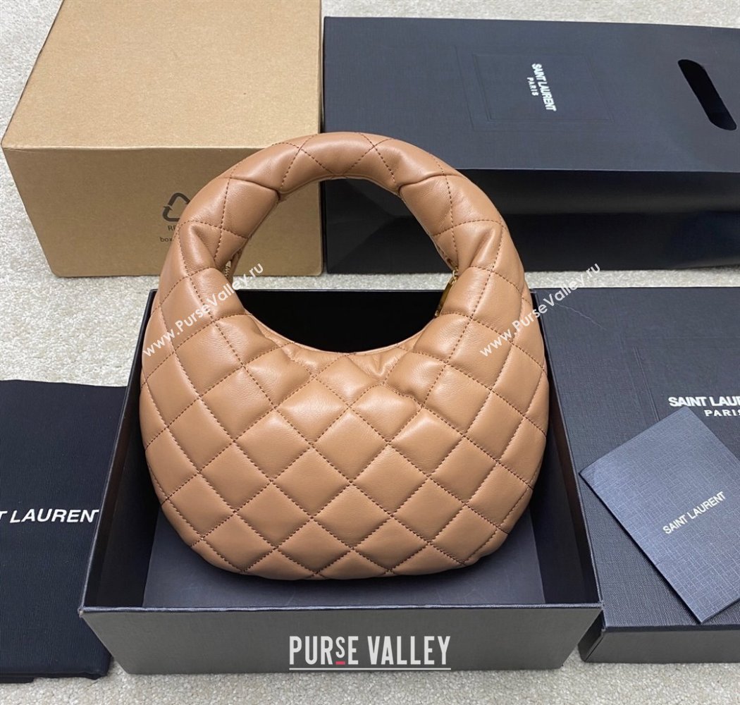 Saint Laurent Icarino Mini Bag in Quilted Nappa Leather Rose Pink 2025 851689 (YY-250924057)