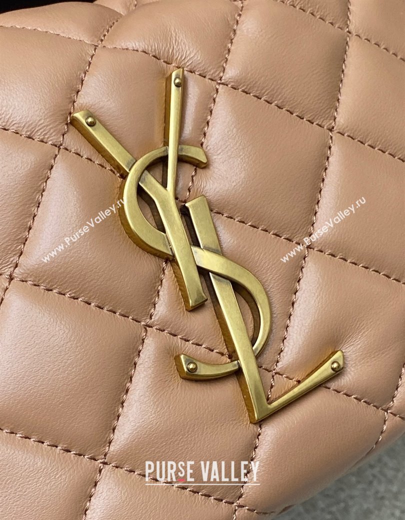 Saint Laurent Icarino Mini Bag in Quilted Nappa Leather Rose Pink 2025 851689 (YY-250924057)