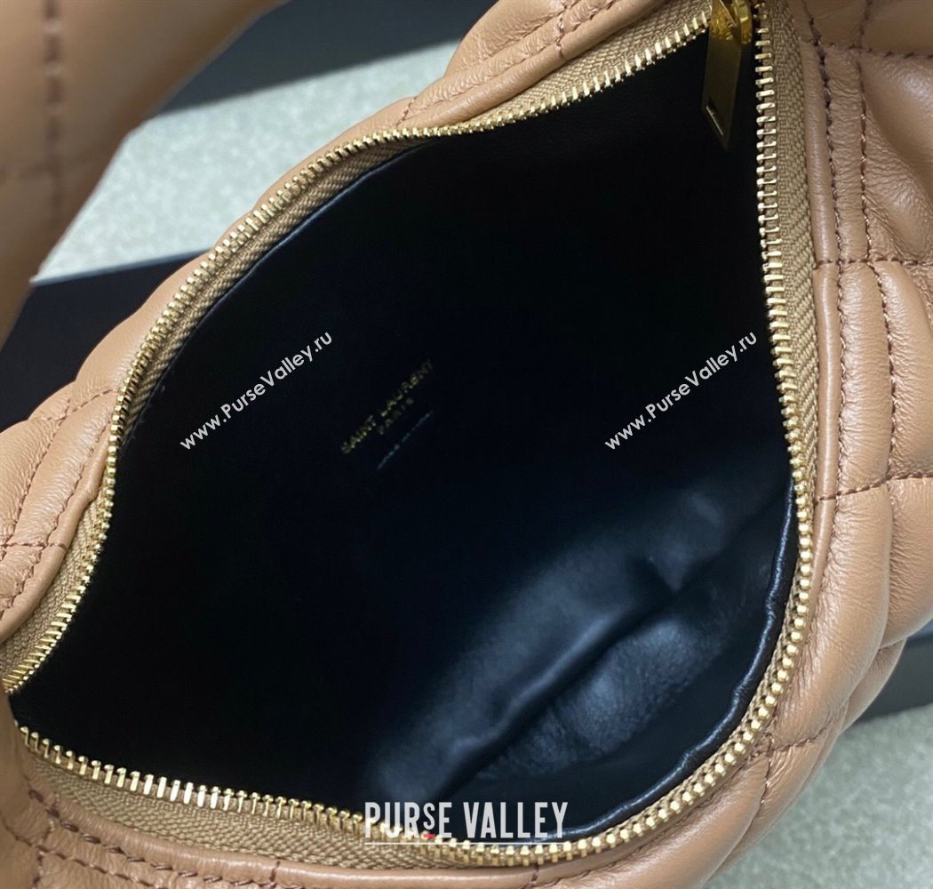 Saint Laurent Icarino Mini Bag in Quilted Nappa Leather Rose Pink 2025 851689 (YY-250924057)