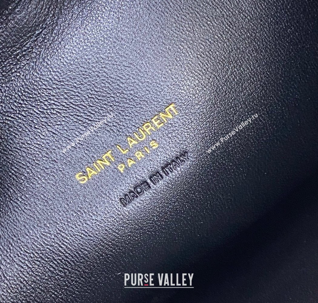 Saint Laurent Icarino Mini Bag in Quilted Nappa Leather Dusty Green 2025 851689 (YY-250924058)