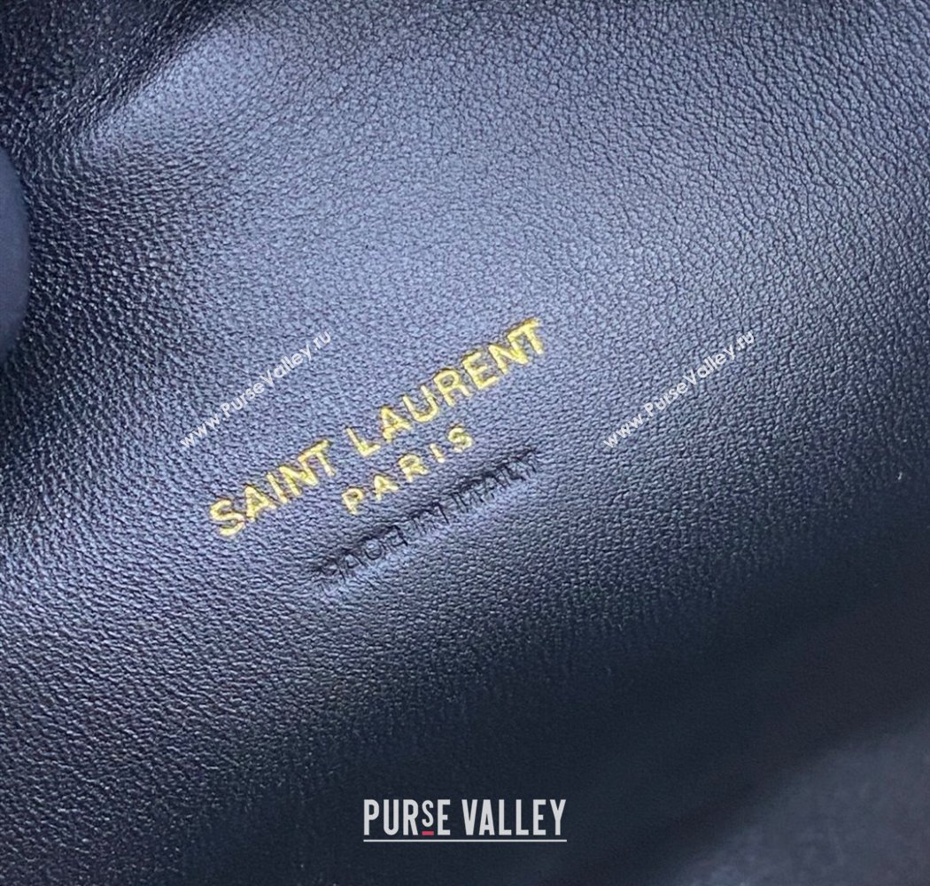 Saint Laurent Icarino Mini Bag in Quilted Nappa Leather Light Apicot 2025 851689 (YY-250924059)