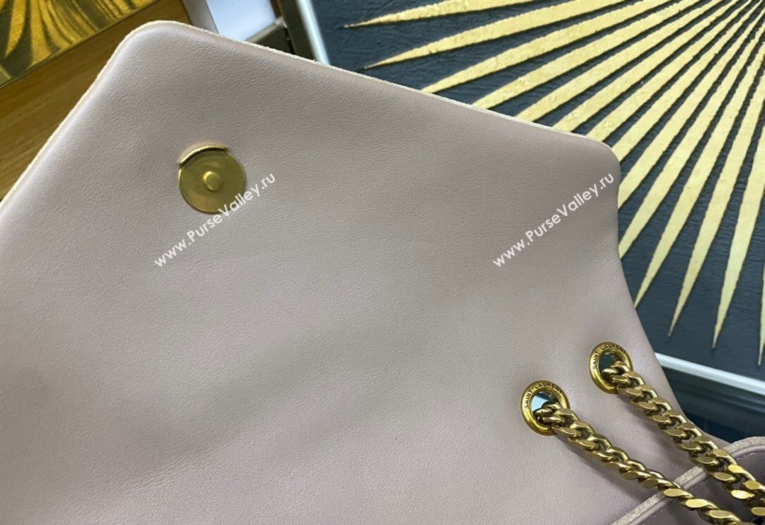 Saint Laurent Loulou Large Bag in "Y" Suede 459749 Grey 2025 (YY-250924110)