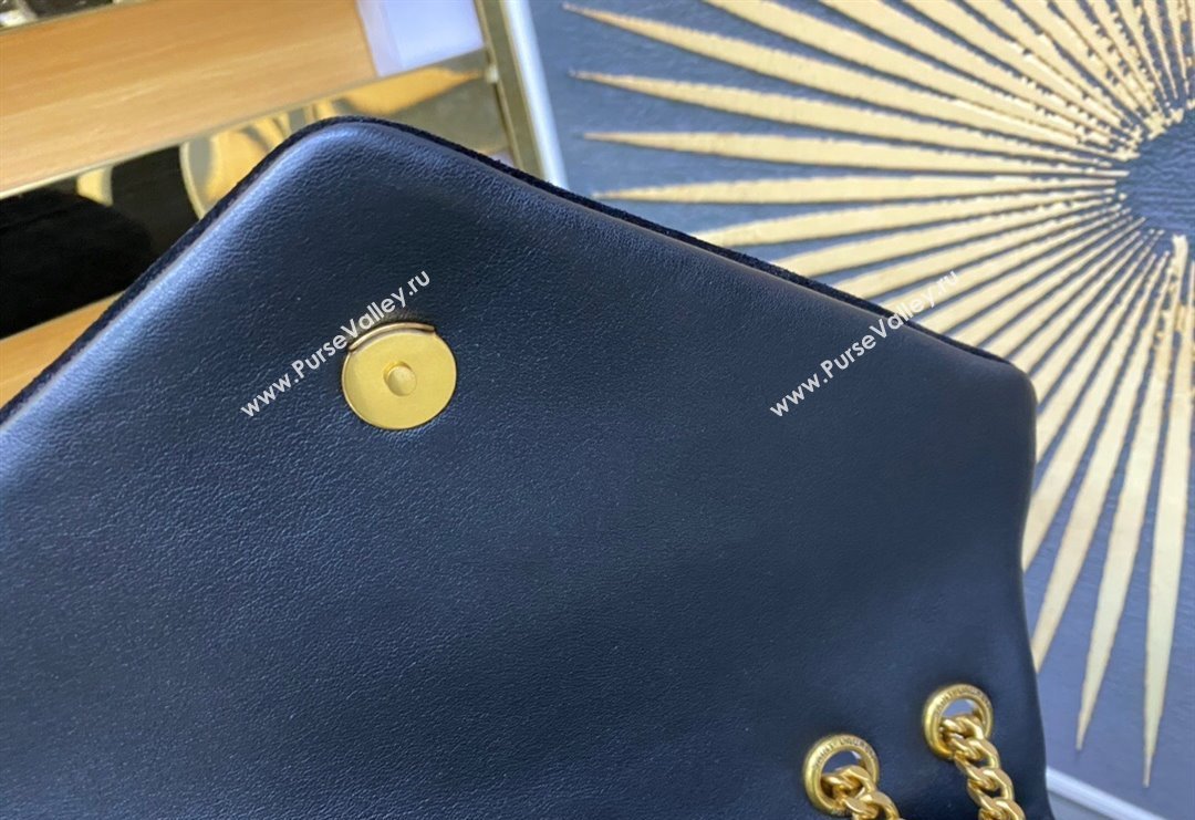 Saint Laurent Loulou Large Bag in "Y" Suede 459749 Black 2025 (YY-250924113)