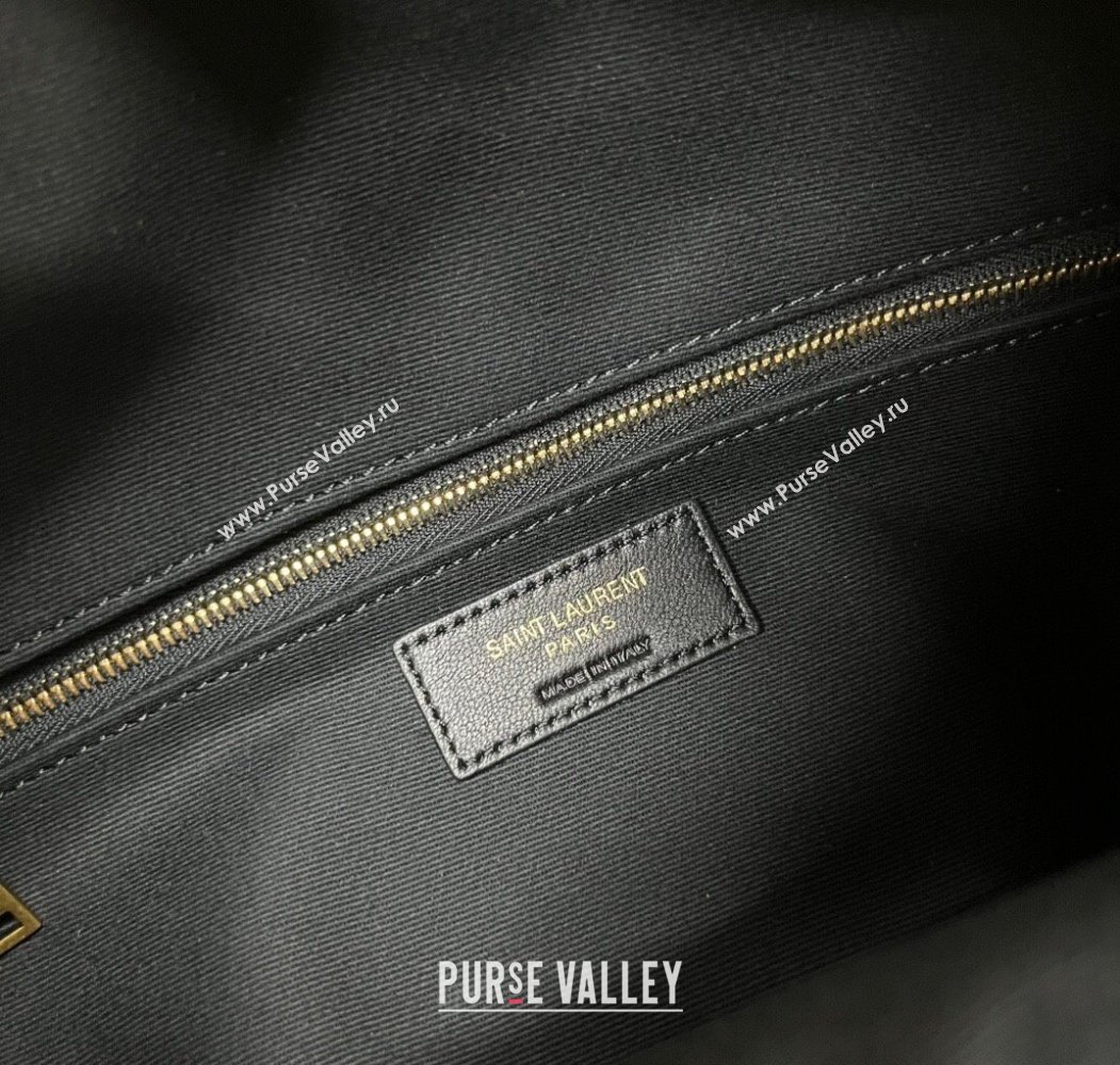 Saint Laurent Icarino Hobo Bag in Quilted Suede Brown2 2025 858160 (nana-250924065)