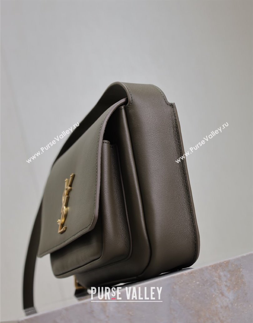 Saint Laurent Niki Baby Bag in Calf Leather Green 2025 633151 (YY-250924116)