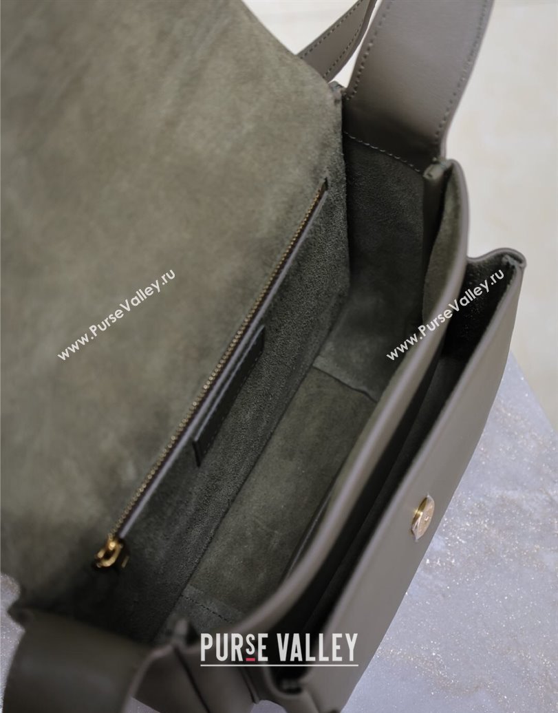 Saint Laurent Niki Baby Bag in Calf Leather Green 2025 633151 (YY-250924116)