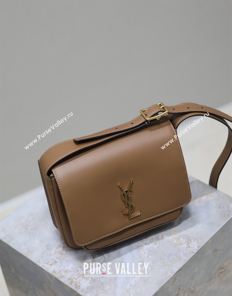 Saint Laurent Niki Baby Bag in Calf Leather Light Brown 2025 633151 (YY-250924117)