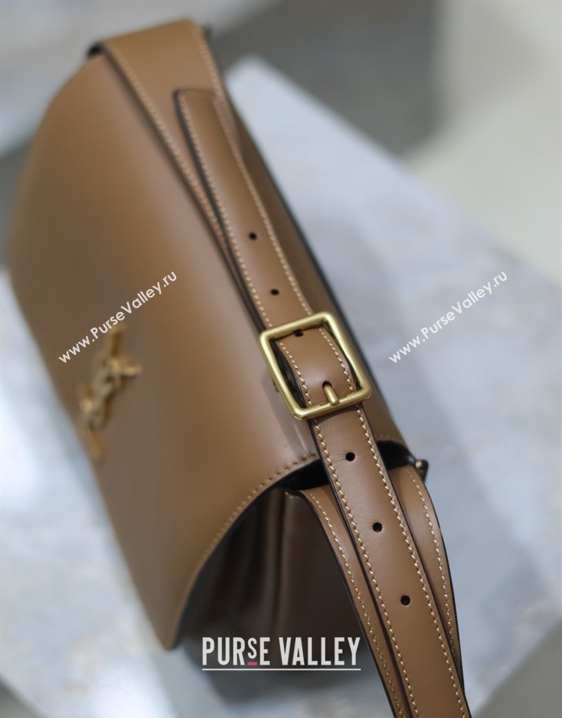 Saint Laurent Niki Baby Bag in Calf Leather Light Brown 2025 633151 (YY-250924117)