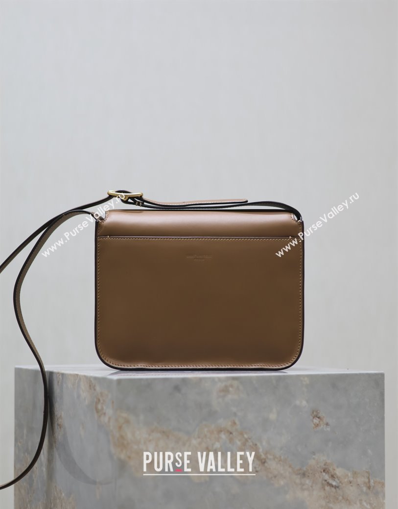 Saint Laurent Niki Baby Bag in Calf Leather Light Brown 2025 633151 (YY-250924117)