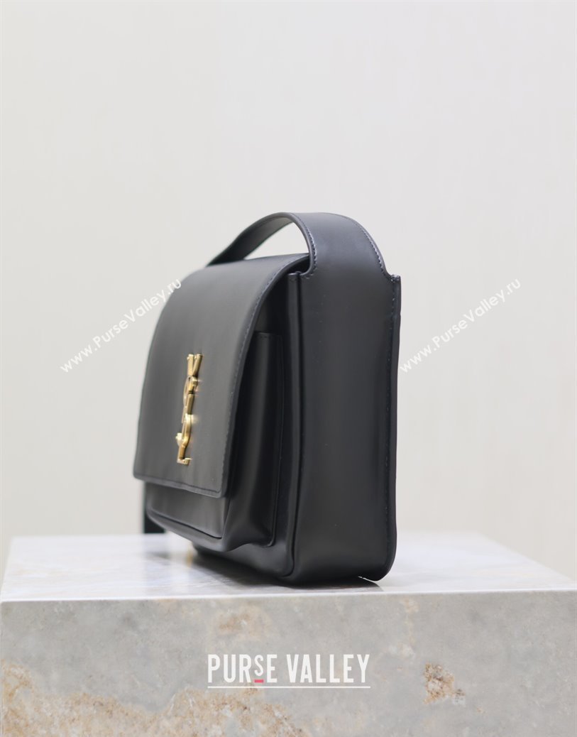 Saint Laurent Niki Baby Bag in Calf Leather Black 2025 633151 (YY-250924118)