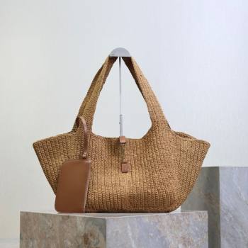 Saint Laurent Bea Tote Bag in Braided Cord Beige 763435 2025 (YY-250924125)