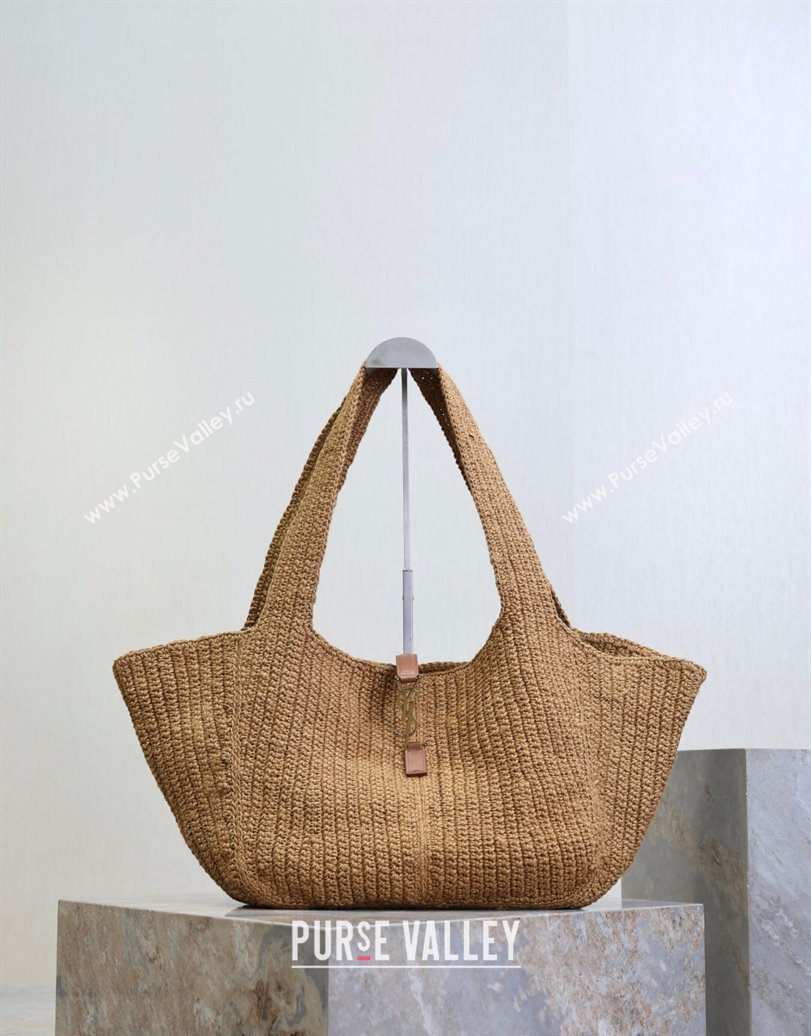 Saint Laurent Bea Tote Bag in Braided Cord Beige 763435 2025 (YY-250924125)