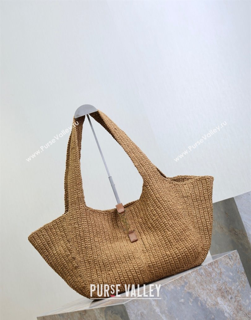 Saint Laurent Bea Tote Bag in Braided Cord Beige 763435 2025 (YY-250924125)