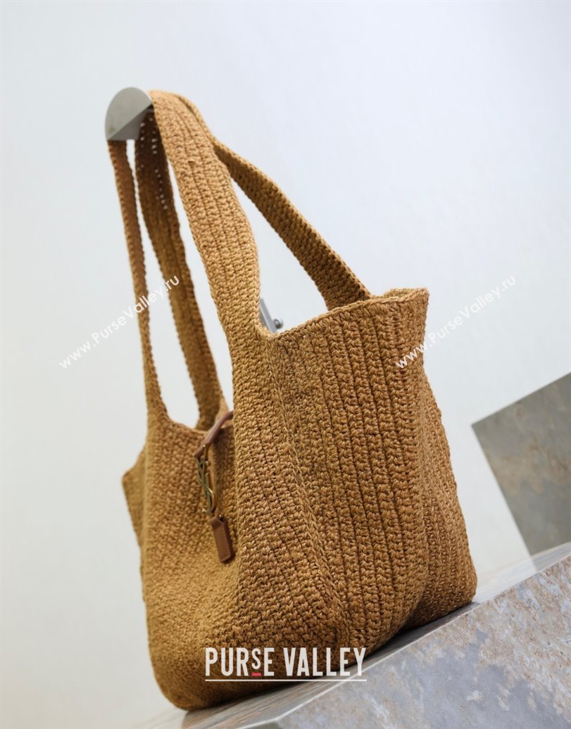 Saint Laurent Bea Tote Bag in Braided Cord Beige 763435 2025 (YY-250924125)