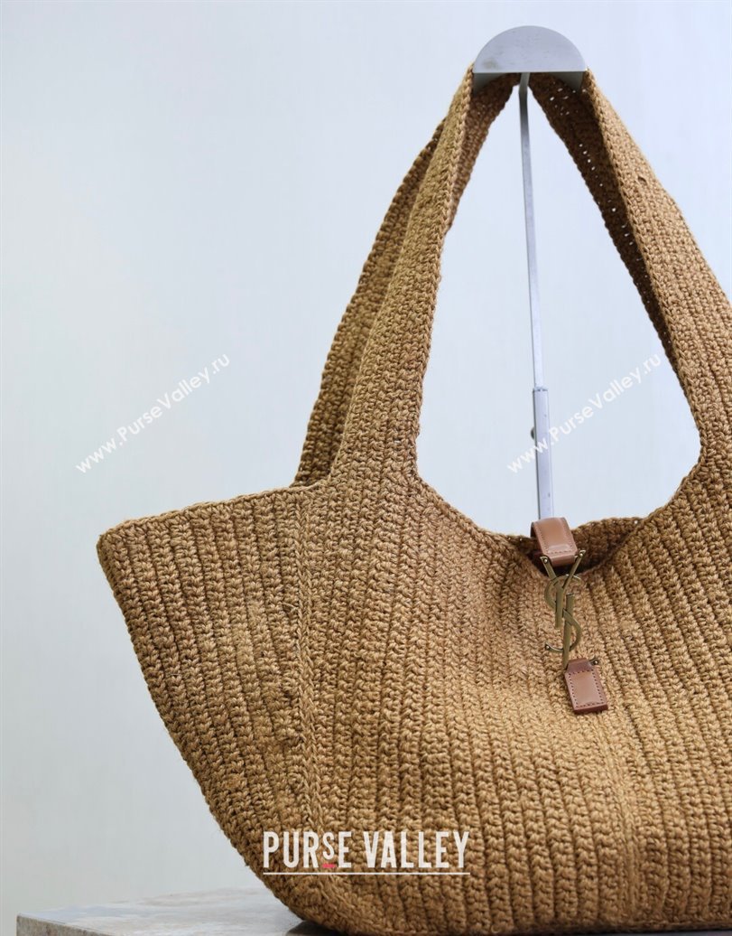 Saint Laurent Bea Tote Bag in Braided Cord Beige 763435 2025 (YY-250924125)