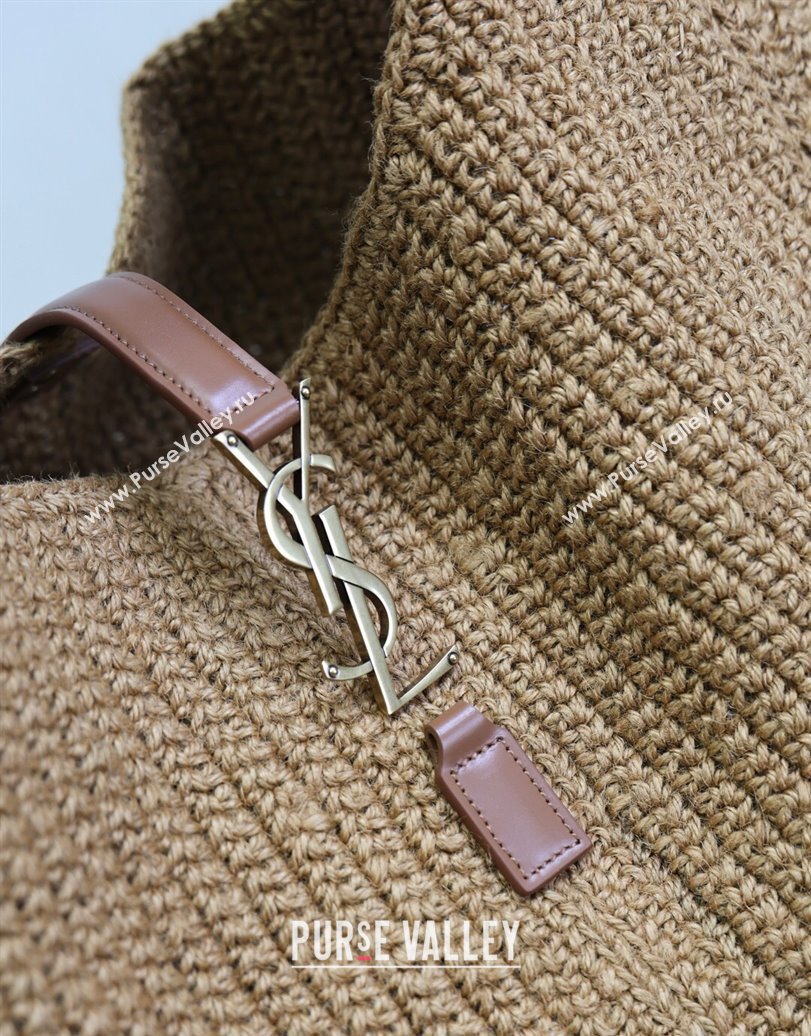 Saint Laurent Bea Tote Bag in Braided Cord Beige 763435 2025 (YY-250924125)