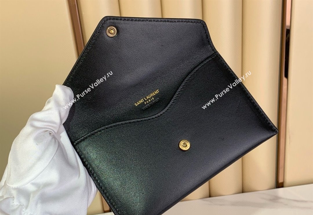 Saint Laurent Loulou Medium Bag in Matelasse Lambskin Green2 2025 801439 (YY-250924129)
