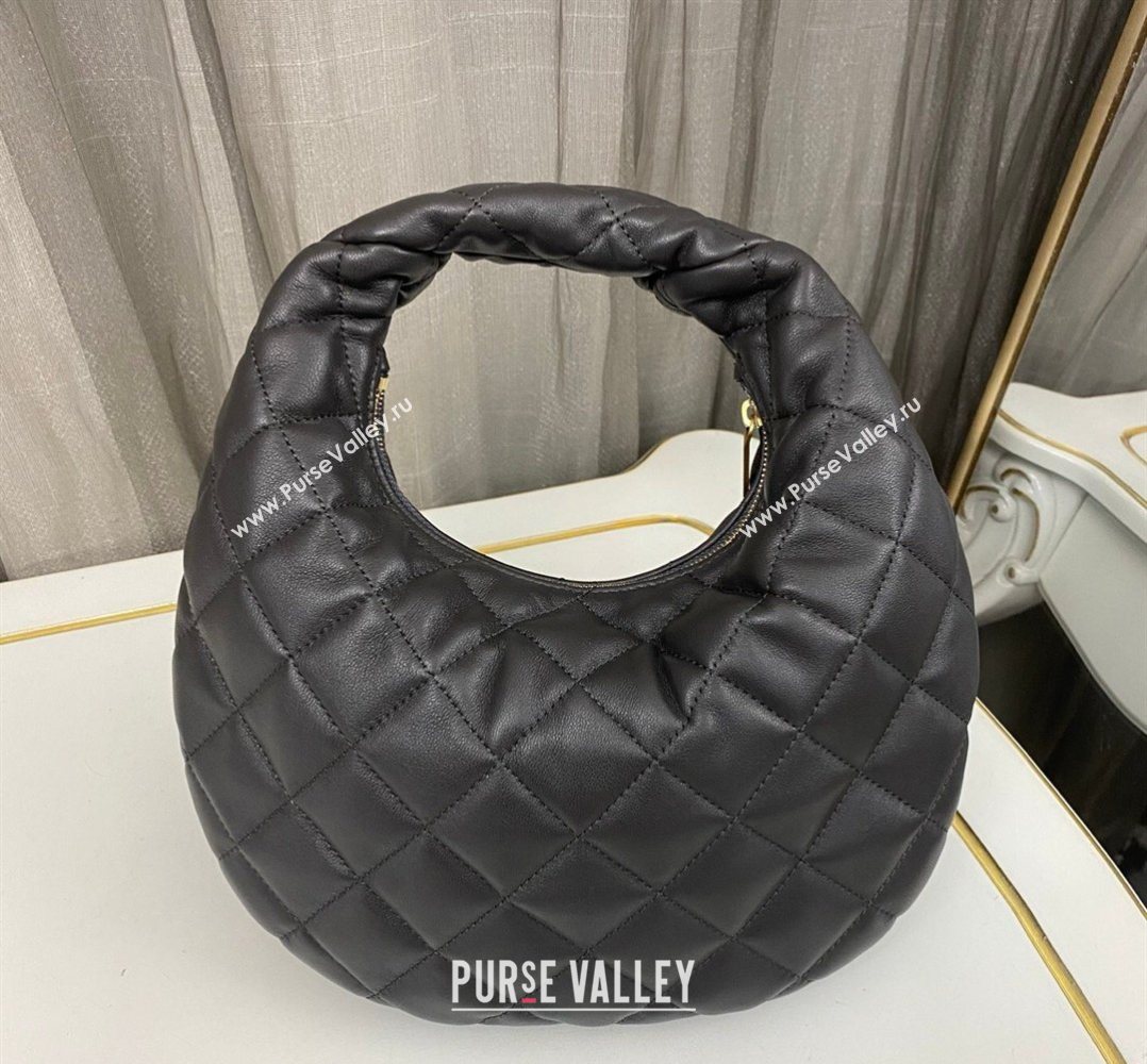 Saint Laurent Icarino Mini Bag in Quilted Nappa Leather Urban Grey 2026 851689 (nana-260403059)