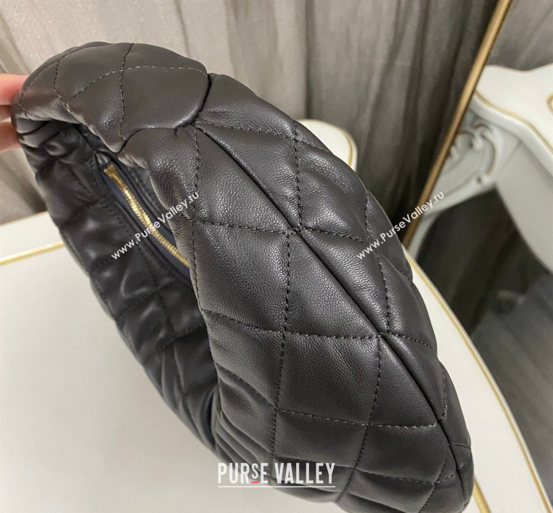 Saint Laurent Icarino Mini Bag in Quilted Nappa Leather Urban Grey 2026 851689 (nana-260403059)