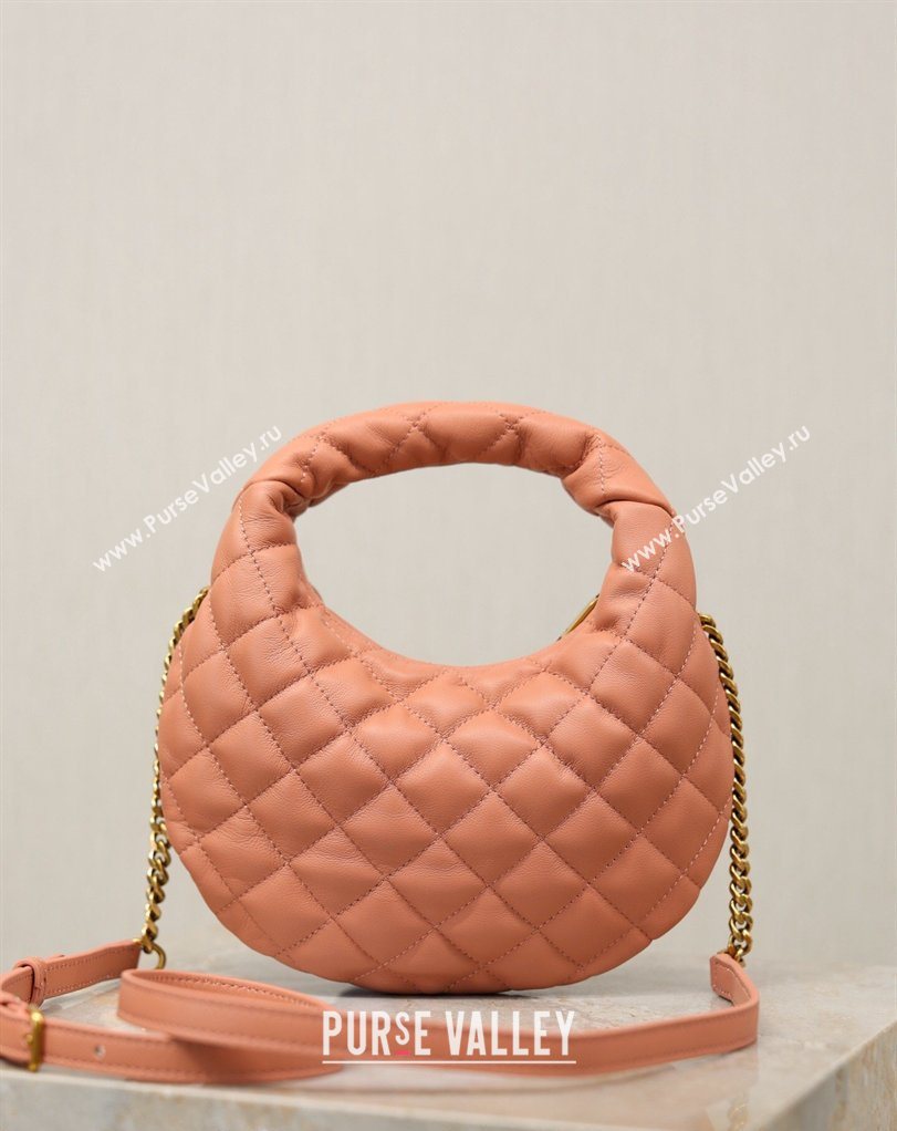 Saint Laurent ICARINO mini bag in quilted nappa leather Hortensia Pink 2026 871329 (MHUI-260403100)