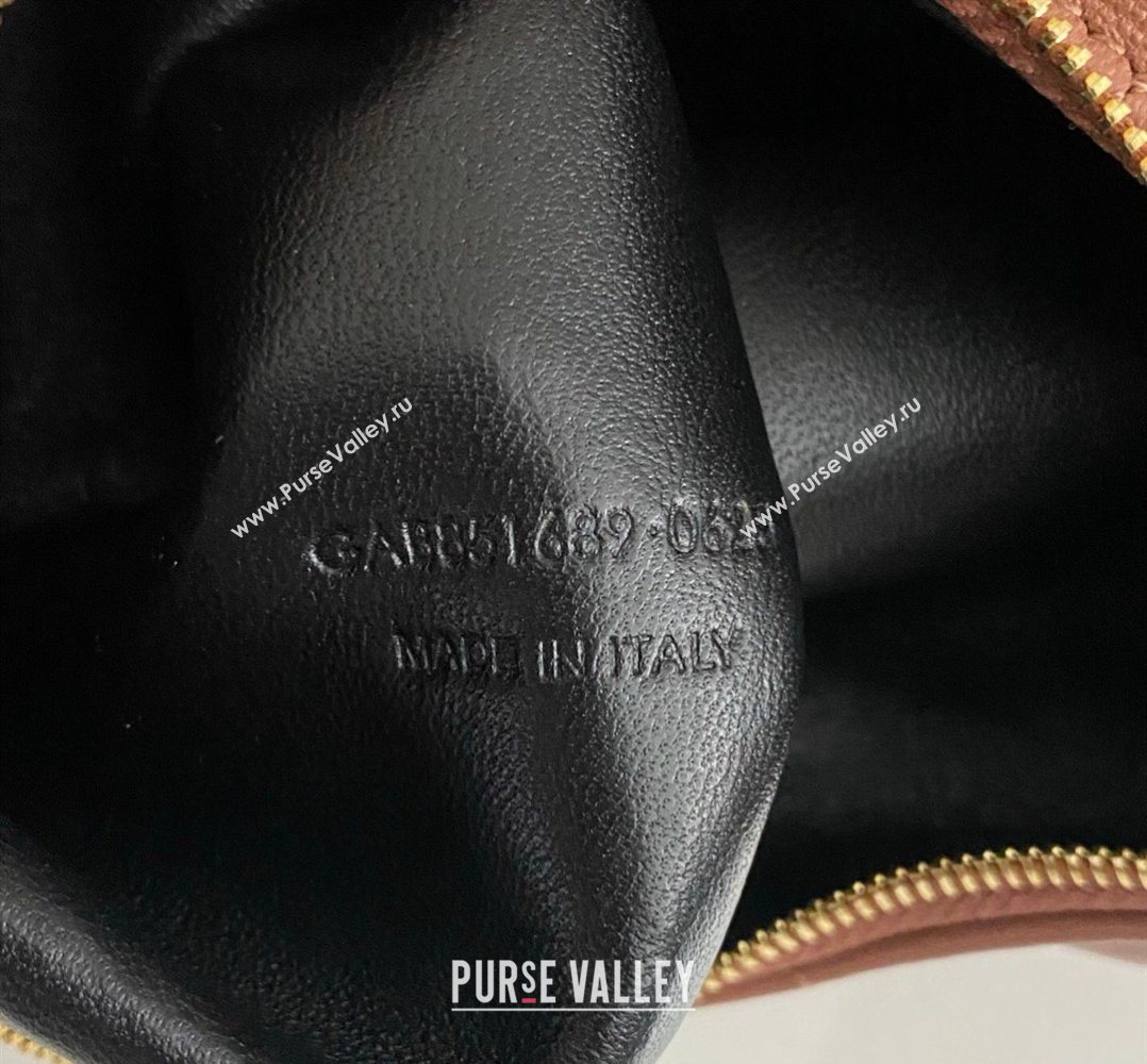 Saint Laurent Icarino Mini Bag in Quilted Nappa Leather Hortensia Pink 2026 851689 (nana-260403057)