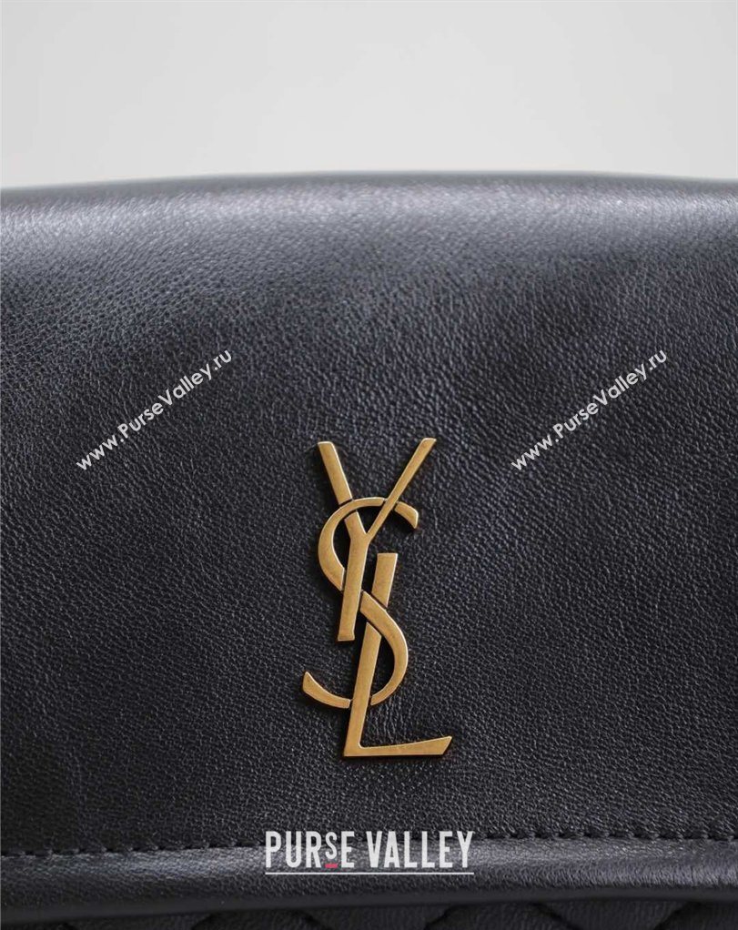 Saint Laurent Monogram Mini Nolita in Lambskin Leather 672738 Black 2026 (MHUI-260403118)