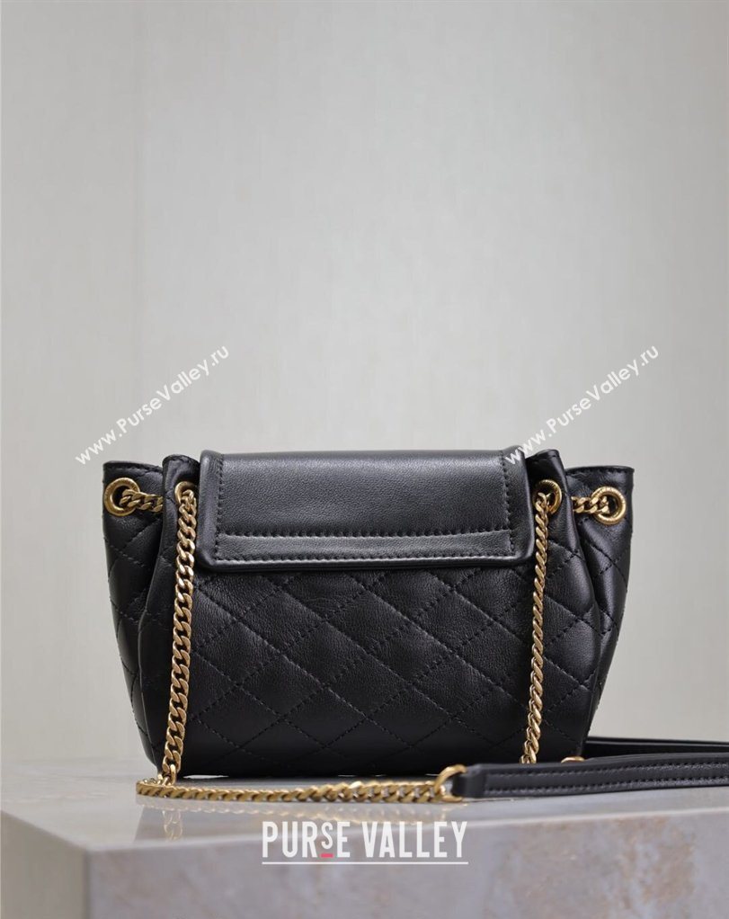 Saint Laurent Monogram Mini Nolita in Lambskin Leather 672738 Black 2026 (MHUI-260403118)