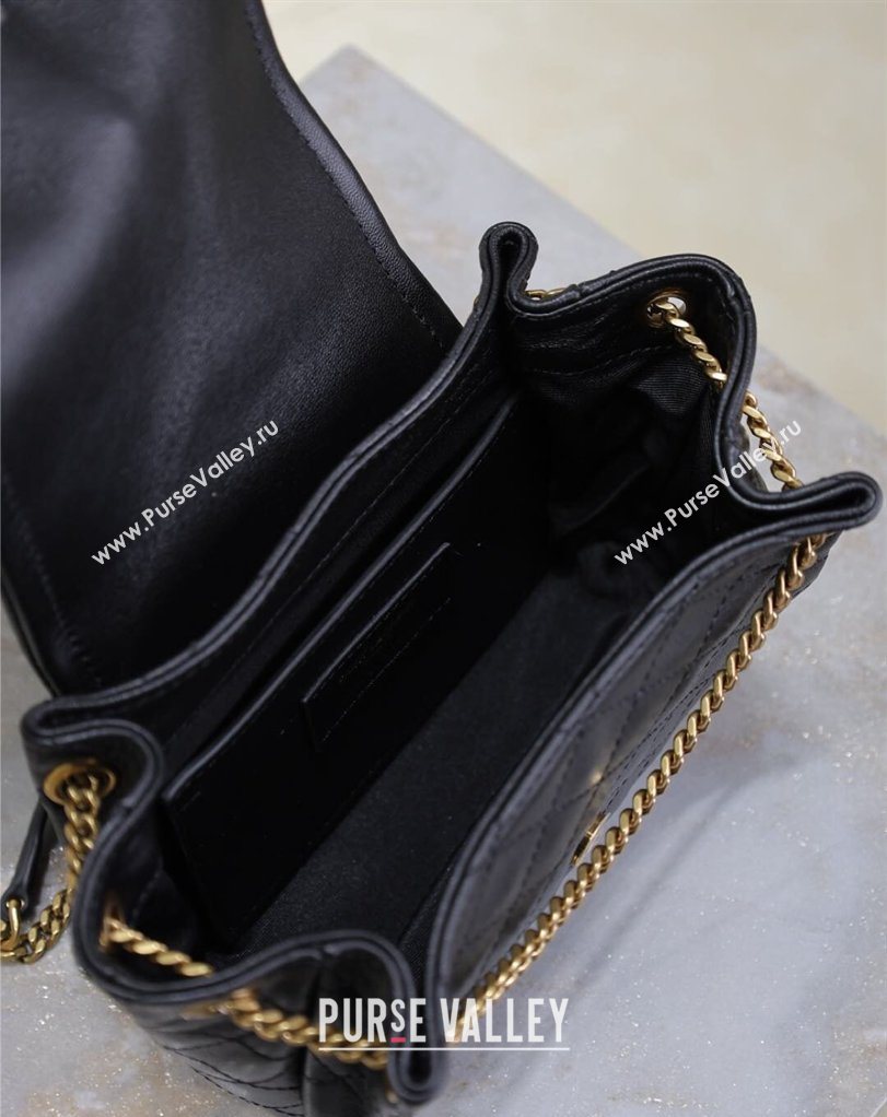 Saint Laurent Monogram Mini Nolita in Lambskin Leather 672738 Black 2026 (MHUI-260403118)