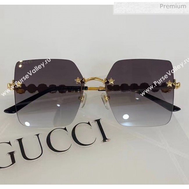 Gucci Crystal Sunglasses GG0644S 04 2020  (A-20050704)