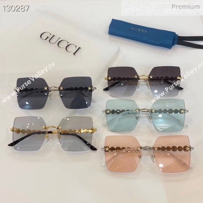 Gucci Crystal Sunglasses GG0644S 04 2020  (A-20050704)