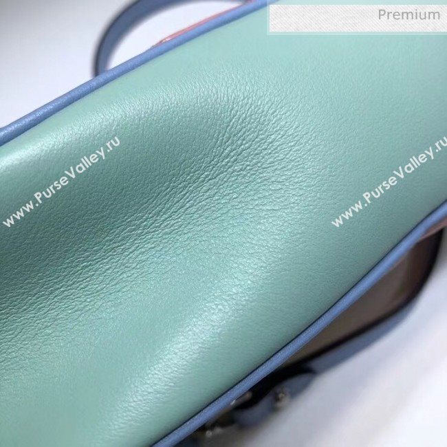 Gucci GG Marmont Matelassé Mini Shoulder Bag 448065 Multicolor Pastel 2020 (DLH-20051141)